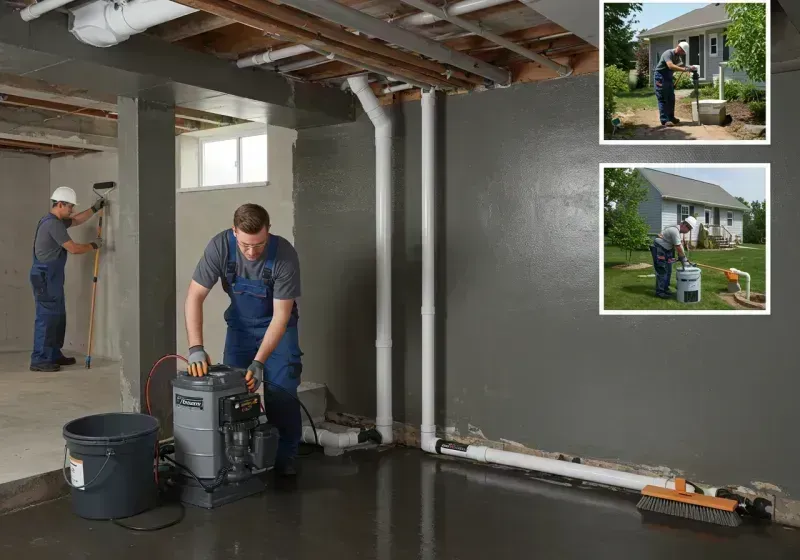 Basement Waterproofing and Flood Prevention process in Simpsonville, KY